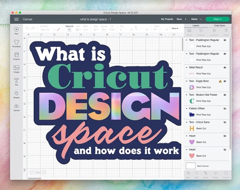 Cricut Design Space