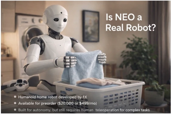 Is NEO a Real Robot?