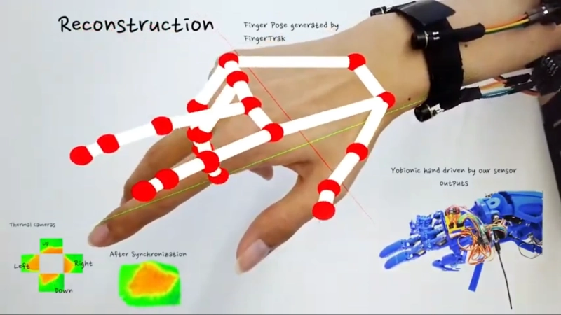 Realistic technology- insight into improved AR and VR movement thanks to hand tracking wristband