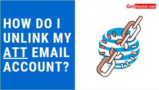 How do I unlink my AT&T email account?