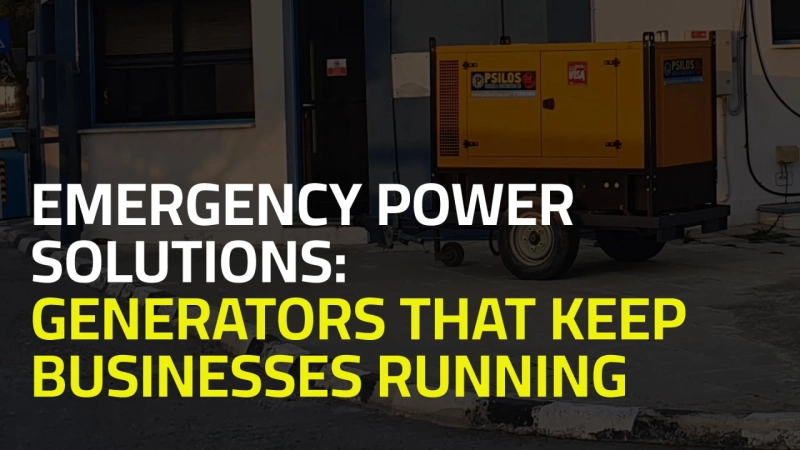 Emergency Power Solutions Generators That Keep Businesses Running