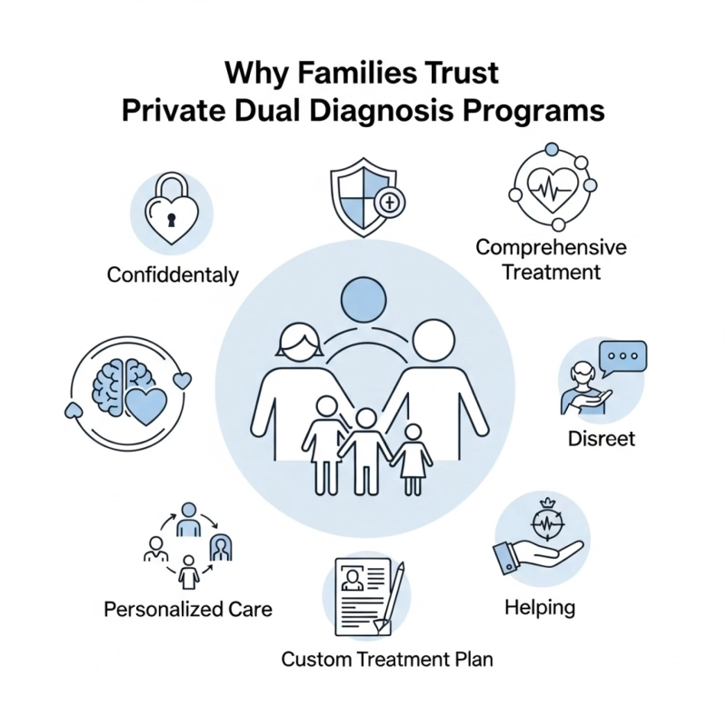 Why Families Trust Private Dual Diagnosis Programs