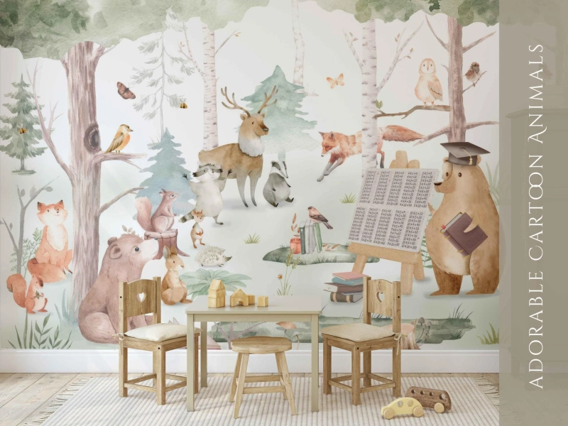 Let Curiosity Grow with These Themed Kids Wallpaper Ideas