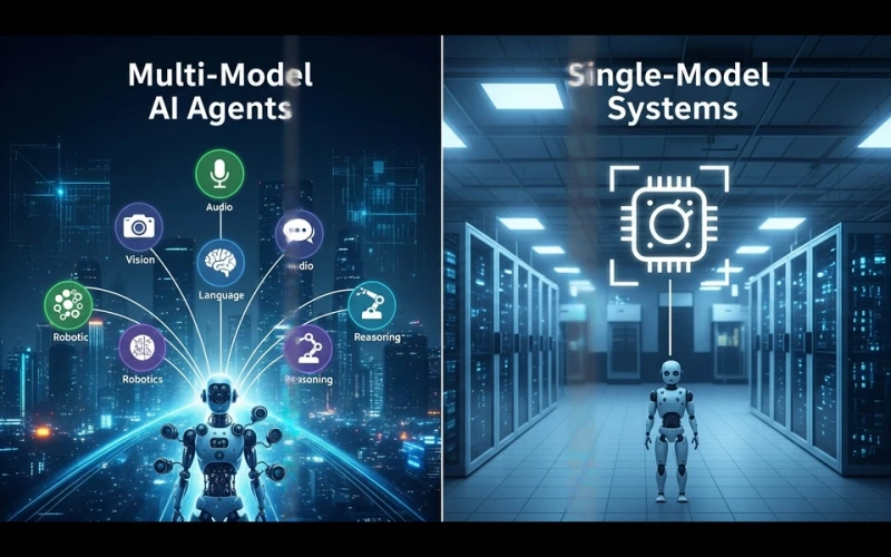 Multi-Model AI Agents vs. Single-Model Systems: What Businesses Must Know