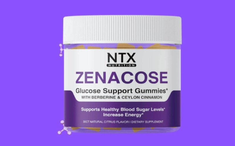 What ingredients are in NTX Nutrition Zenacose Glucose Support Gummies?