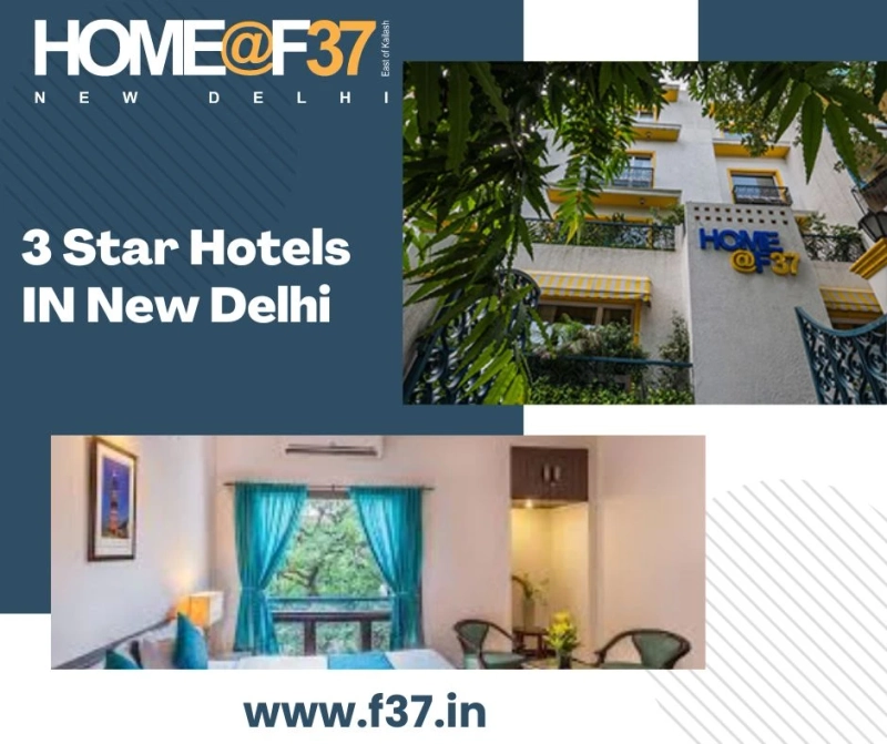 Experience luxury within your budget at the 3 star hotels in New Delhi