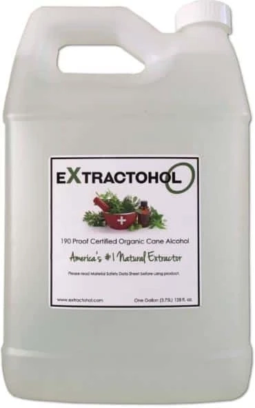 The Best High Proof & Ethyl Alcohol 190 Proof are Excellent for Herbal Extraction