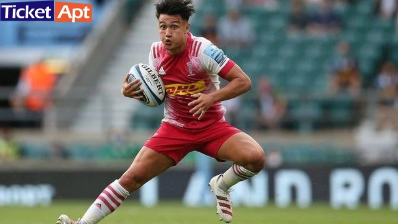 England Six Nations: Harlequins Marcus Smith and Alex Dombrandt are meet up by Eddie Jones