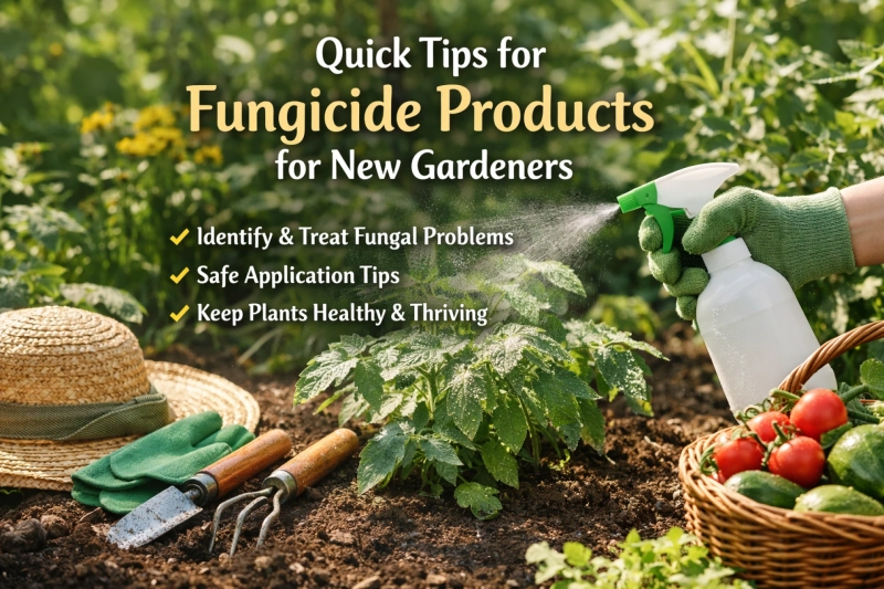 Quick Tips for Fungicide Products for New Gardeners