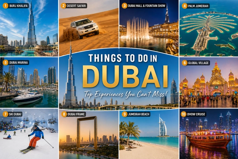 Top 10 Things To Do In Dubai | Best Activities Guide