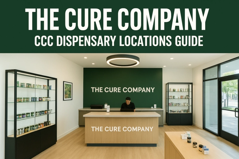 The Cure Company CCC Dispensary Locations Guide
