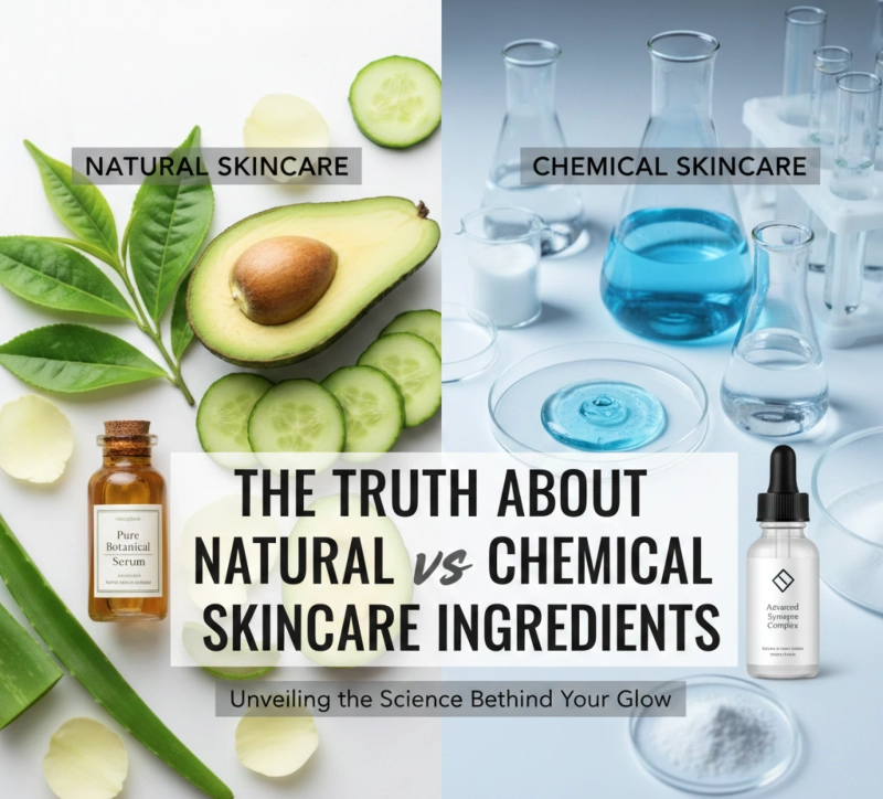 The Truth About Natural vs Chemical Skincare Ingredients..!!