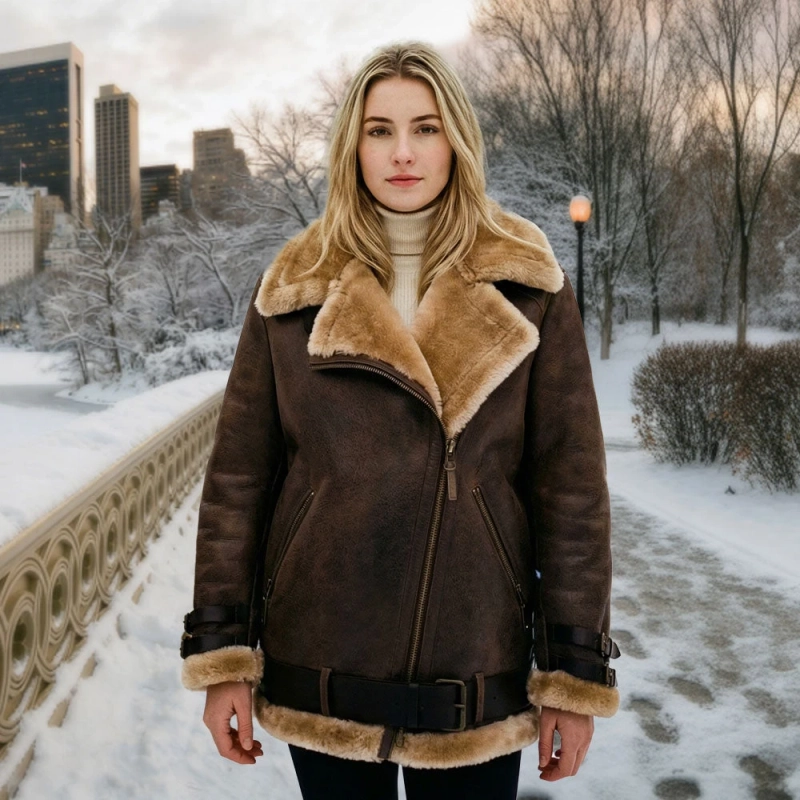 The Winter Staple Everyone Is Talking About: Shearling Jackets