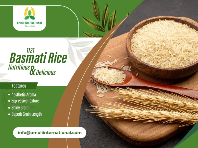 1121 Basmati Steam Rice Nutritious and Delicious
