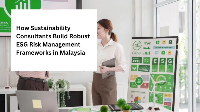 How Sustainability Consultants Build Robust ESG Risk Management Frameworks in Malaysia