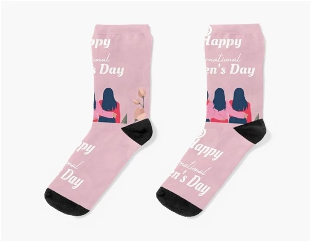 International Women’s Day Celebration Ideas with Customized socks