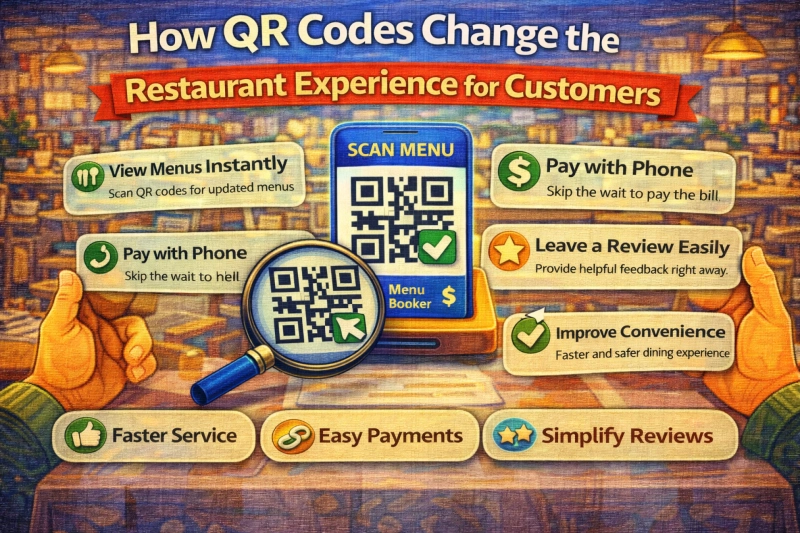 How QR Codes Change the Restaurant Experience for Customers