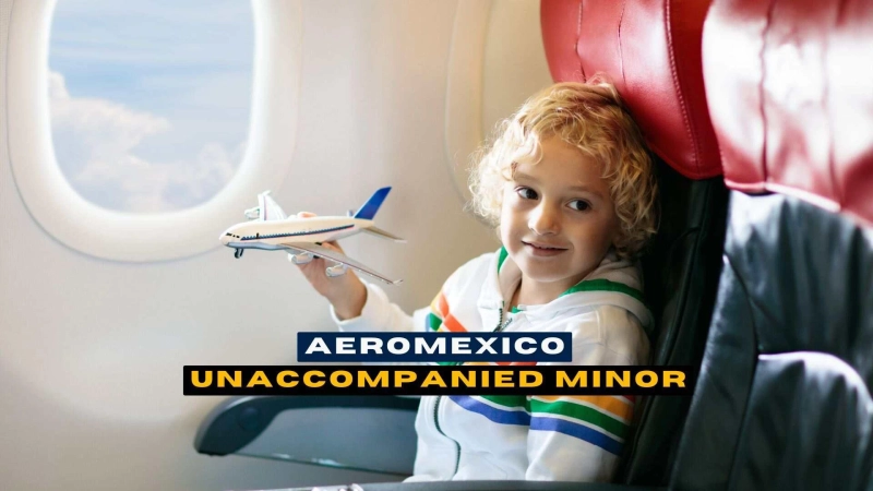 Can minors fly alone on Aeromexico? - Policy & Fee