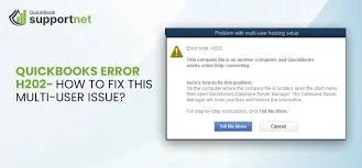 QuickBooks Error H202: Causes, Symptoms, and Complete Solutions for Multi-User Access Issues