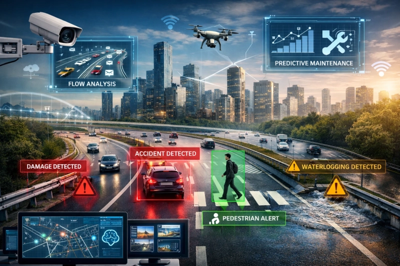 How Computer Vision Is Transforming Road Safety & Highway Asset Management in Smart Cities