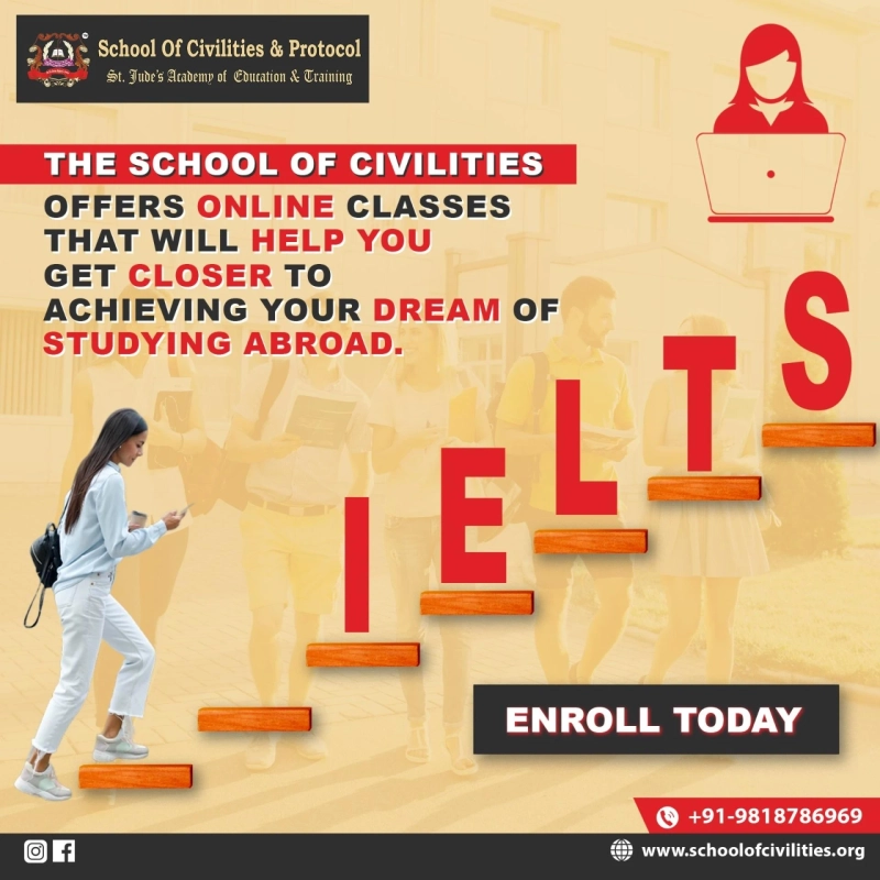 School of Civilities – A leading IELTS Coaching Centre in Gurgaon or Gurugram