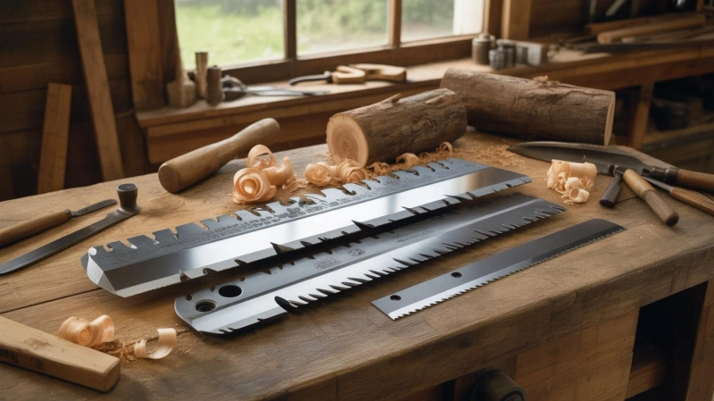 How Do You Choose the Correct Cutting Blades for Heavy Wood Work?