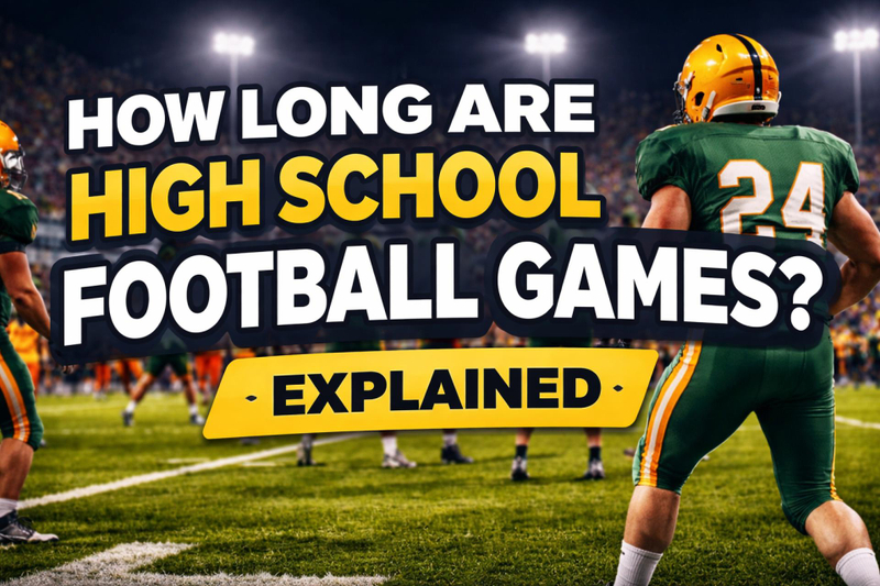 How Long Are Junior Varsity High School Football Games?