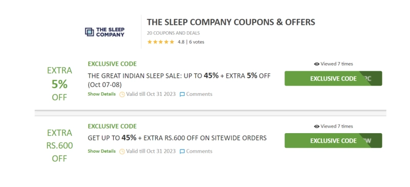 Upgrade Your Sleep Game with The Sleep Company Promo Codes