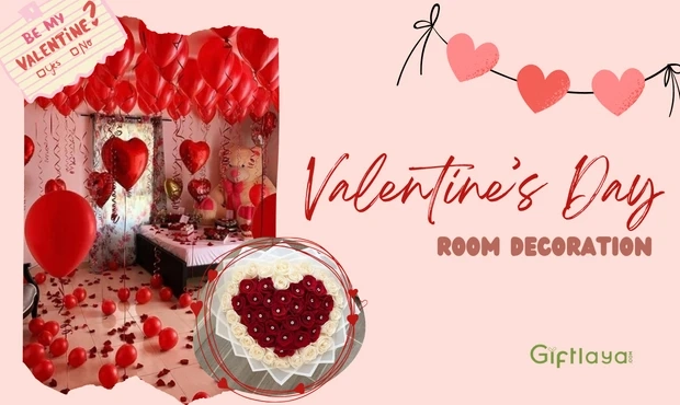 Easy Romantic Valentine's Day Room Decoration