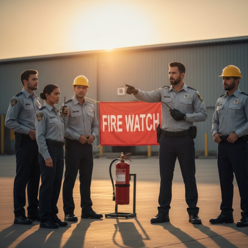 How to Hire Fire Watch Security Services Los Angeles for Industrial Safety?
