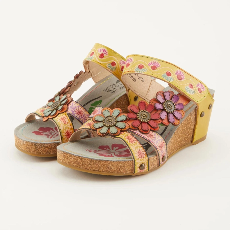 Elevate Your Style: L'ARTISTE Delight Hand-Painted Leather Artiste Shoes