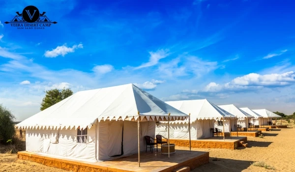 A Luxury Desert Camp in Sam Sand Dunes | Veera Desert Camp