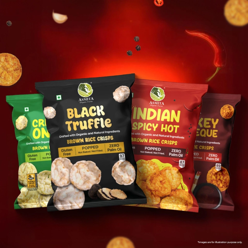 Top Chips Brands in India: Why AsmitA Organic Farm Stands Out