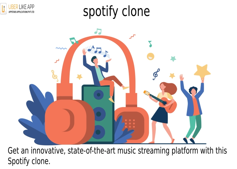 Reinvent the music streaming industry with a Spotify Clone app