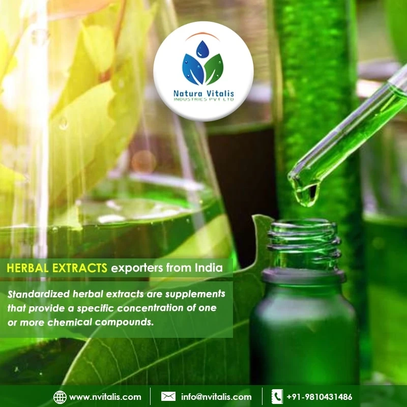 Herbal Extracts Exporters from India | Natura Vitalis