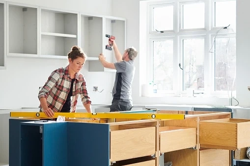 How to Install Kitchen Cabinets