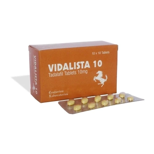 Vidalista 10 - General Medicine Containing Tadalafil