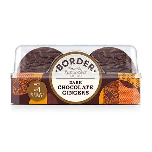 Border Biscuits Dark Chocolate Gingers