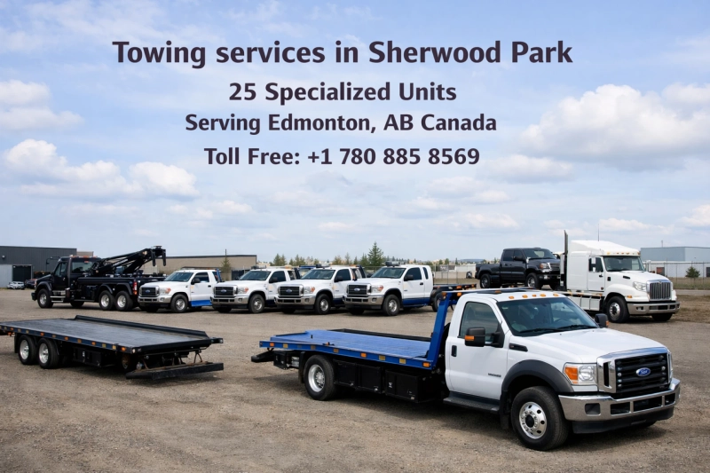 Need Fast Tow After Crash in Sherwood Park