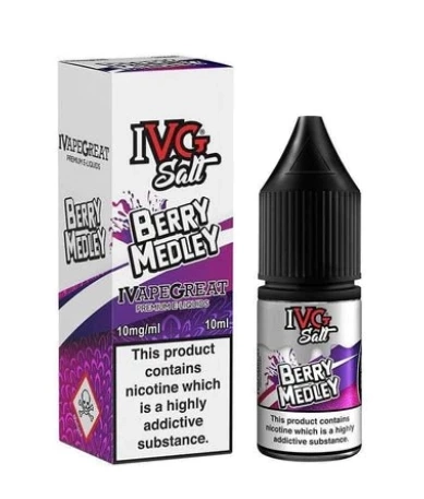 IVG Nic Salt - Berry Medley 10ml - Urban Vape Ireland