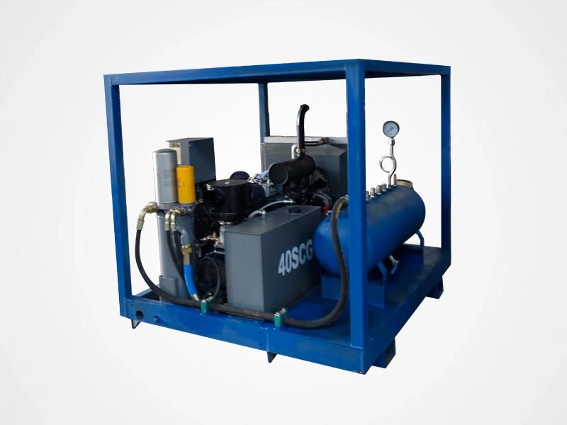 what is Diesel Engined Air Compressor Pipe Pressure Testing Equipment?