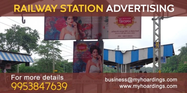 Advertising on Mumbai Railway Stations