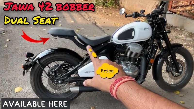 Can Jawa 42 bobber be a double seater?