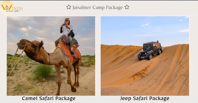 Jaisalmer Tour Package With Best Desert Camp in Jaisalmer