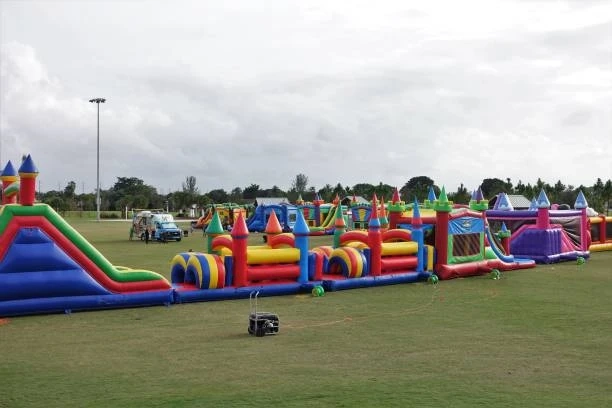 How Can an Obstacle Course Bounce House Rental Encourage Physical Activity?