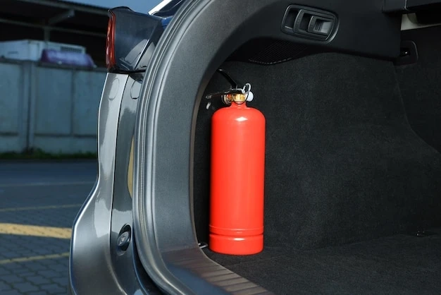 Somya Pyrotek offers fire extinguishers specifically designed for vehicles.
