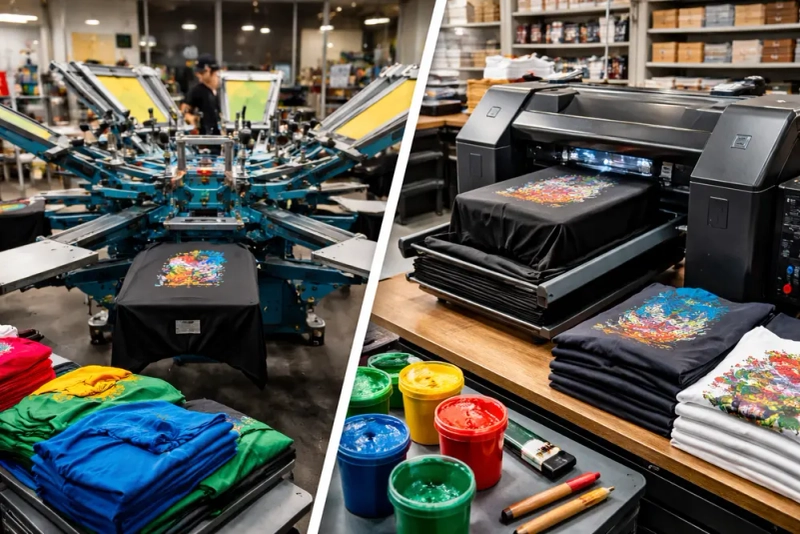 Is Screen Printing Cheaper Than Digital Printing for Bulk Orders?