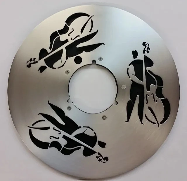 Experience Analog Perfection with Unique Metal Tape Reels for Studios