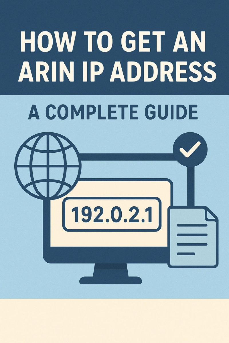 How to Get an ARIN IP Address: A Complete Guide