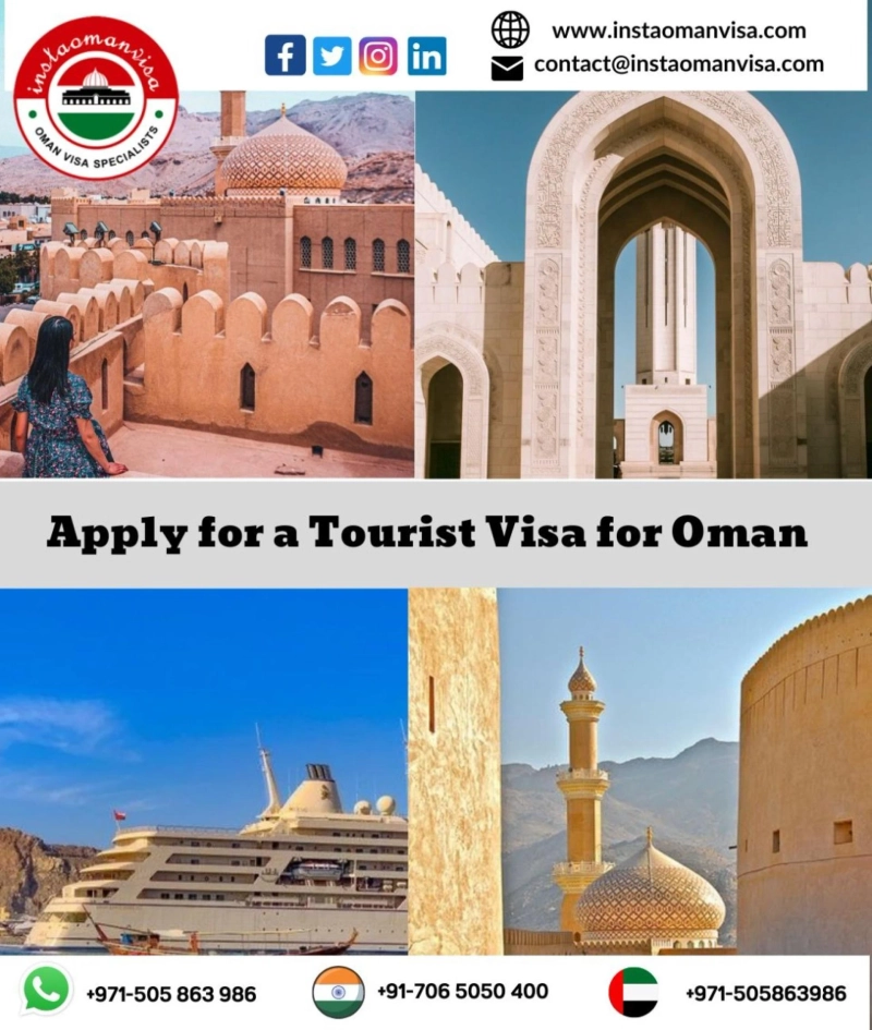The process to apply for a tourist visa for Oman
